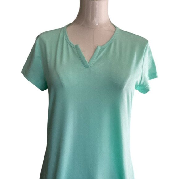 Reel Legends Women's Petite Small PS Mint Green Dress Keep-It-Cool Performance - Picture 8 of 9